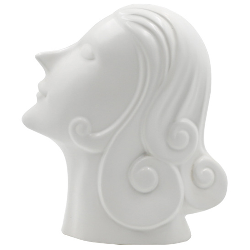 Статуэтка Side Profile White Statuette Белый Статуэтка Side Profile White Statuette Белый в Тюмени | Loft Concept