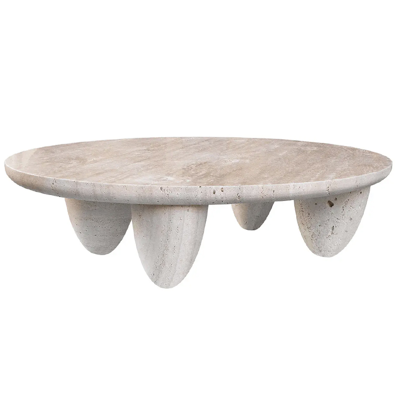Кофейный стол Marble coffee table LUNARYS Серый Бежево-серый Кофейный стол Marble coffee table LUNARYS Серый Бежево-серый в Тюмени | Loft Concept