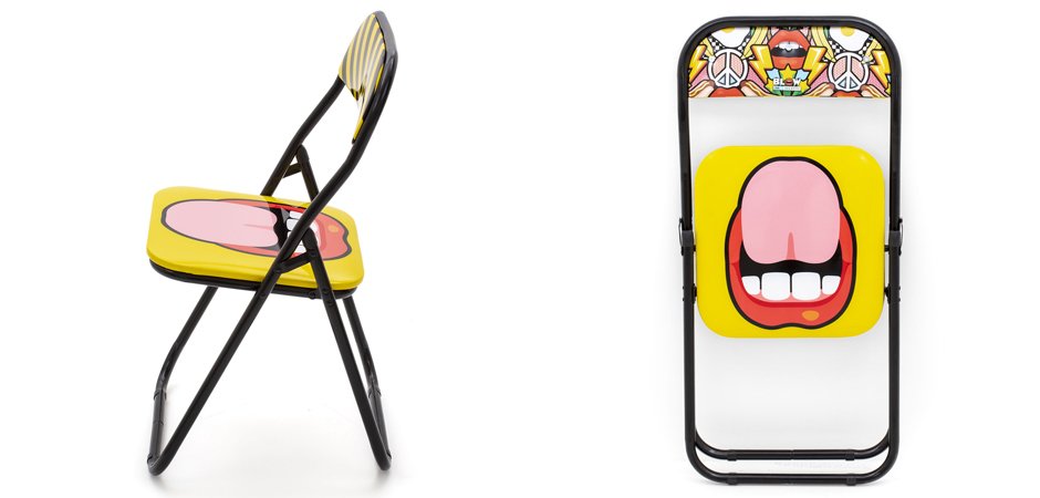 Стул Seletti Folding Chair Tongue Стул Seletti Folding Chair Tongue - Loft-Concept в Тюмени