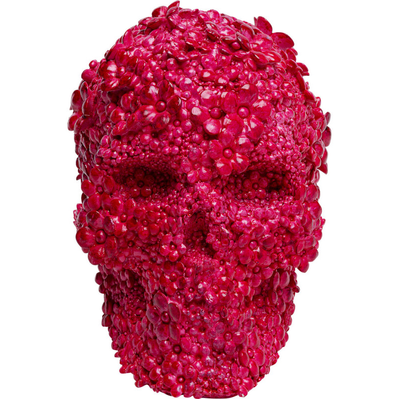 Копилка Pink Skull made of Flowers Малиновый (Crimson) Копилка Pink Skull made of Flowers Малиновый (Crimson) в Тюмени | Loft Concept