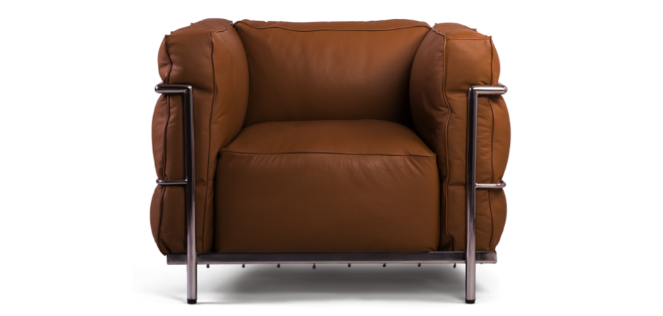 Кресло Le Corbusier LC3 brown Кресло Le Corbusier LC3 brown - Loft-Concept в Тюмени