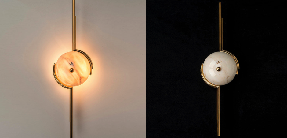 Бра Chelsom Limited Wall Lamp Marble Бра Chelsom Limited Wall Lamp Marble - Loft-Concept в Тюмени