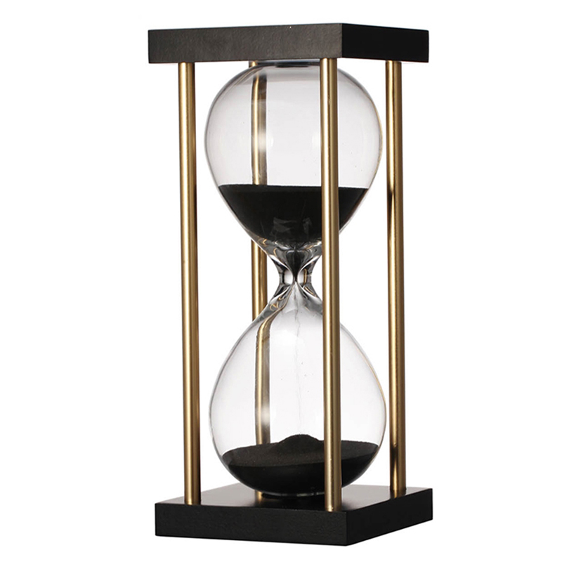 Песочные часы Ramirus Watch black Черный Золотой Песочные часы Ramirus Watch black Черный Золотой в Тюмени | Loft Concept