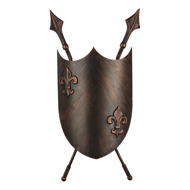 Бра Shield Heraldic Lily Sconce Коричневый винтаж Бра Shield Heraldic Lily Sconce Коричневый винтаж в Тюмени | Loft Concept
