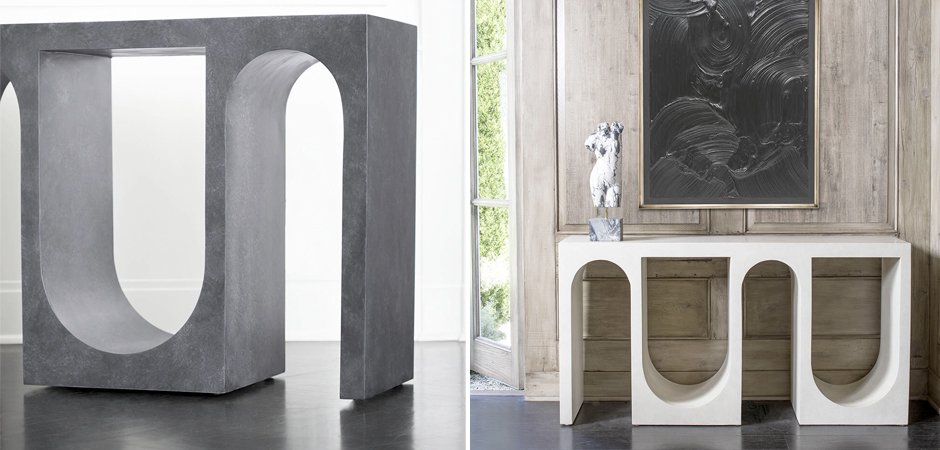 Консоль ROXBURY CONSOLE White Консоль ROXBURY CONSOLE White - Loft-Concept в Тюмени