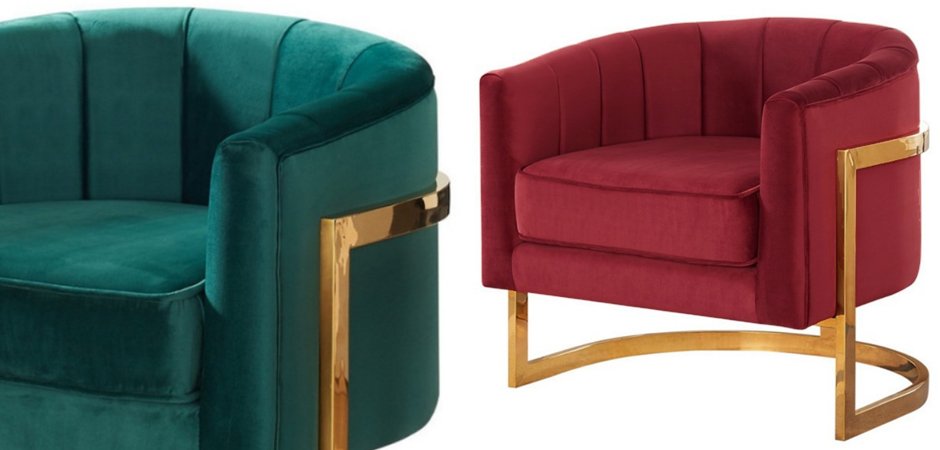 Кресло Accent Velvet chair Кресло Accent Velvet chair - Loft-Concept в Тюмени
