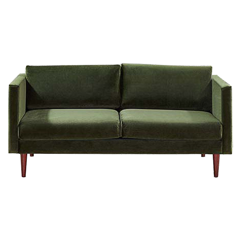 Диван Simple Forms Sofa Green Зеленый Коричневый Диван Simple Forms Sofa Green Зеленый Коричневый в Тюмени | Loft Concept