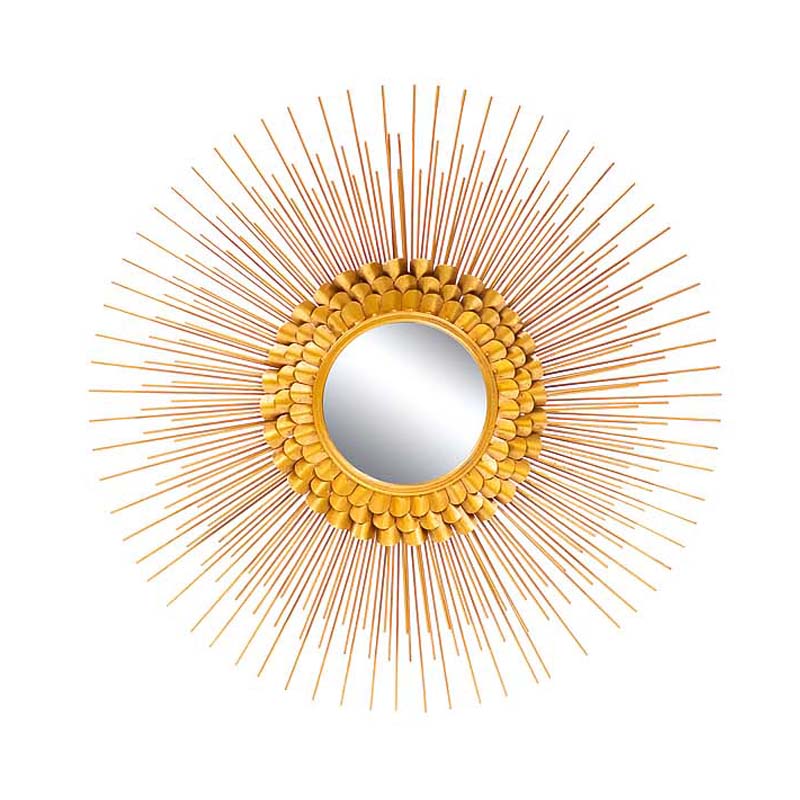 Зеркало-солнце Golden Petals Mirror Sun Золотой Зеркало-солнце Golden Petals Mirror Sun Золотой в Тюмени | Loft Concept