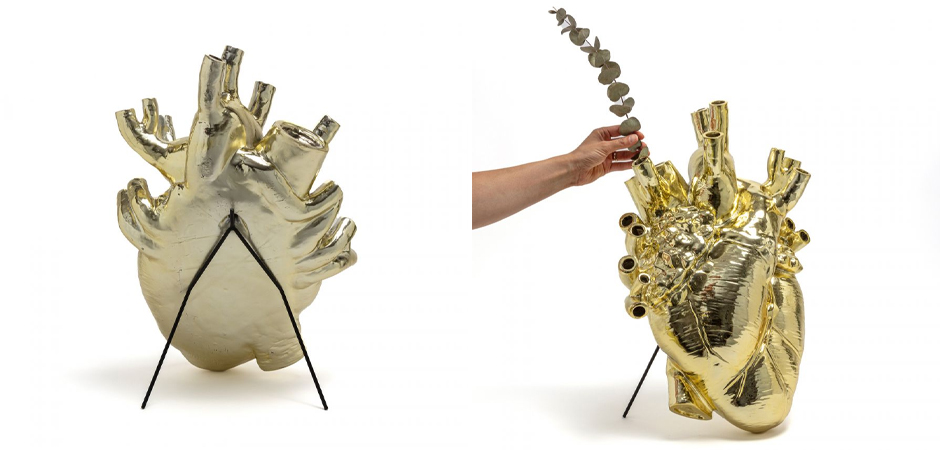 Ваза Seletti Love in Bloom Gold Gaint Ваза Seletti Love in Bloom Gold Gaint - Loft-Concept в Тюмени