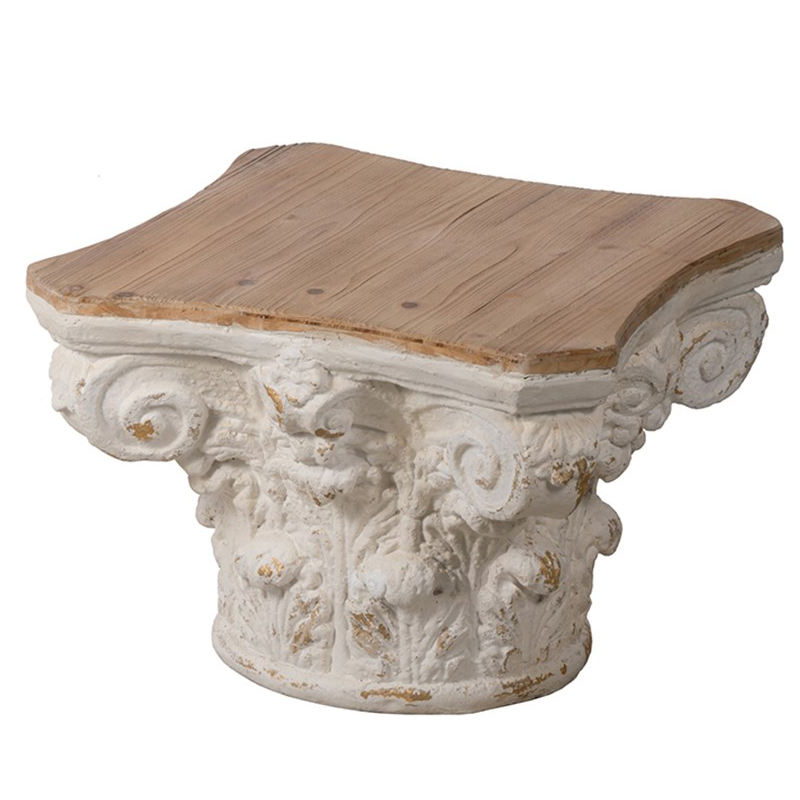 Подставка Roman Column белая Белый Подставка Roman Column белая Белый в Тюмени | Loft Concept