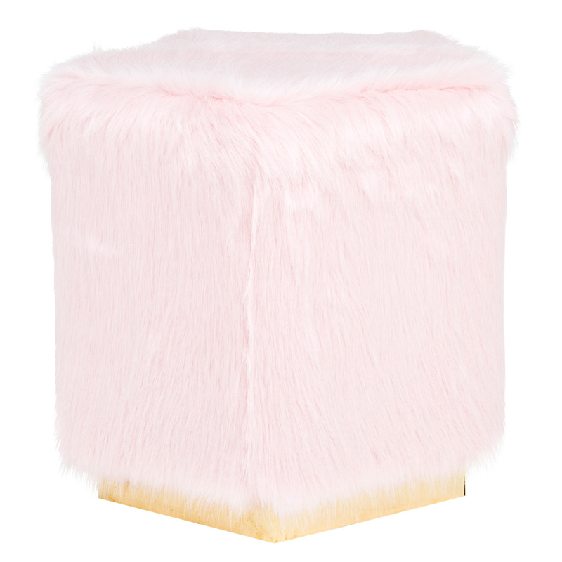 Пуф PUF Pink Fluffy Cloud Розовый Золотой Пуф PUF Pink Fluffy Cloud Розовый Золотой в Тюмени | Loft Concept
