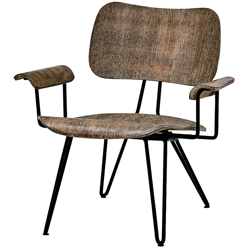 Стул Camran Stool Коричневый Черный Стул Camran Stool Коричневый Черный в Тюмени | Loft Concept