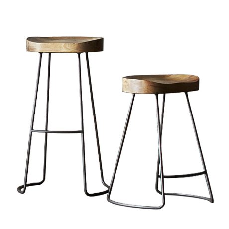 Барный стул The Tractor Bar&Dining Stool Древесина Черный Барный стул The Tractor Bar&Dining Stool Древесина Черный в Тюмени | Loft Concept