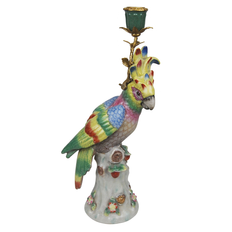 Подсвечник Corella Parrot Candlestick Мульти Подсвечник Corella Parrot Candlestick Мульти в Тюмени | Loft Concept
