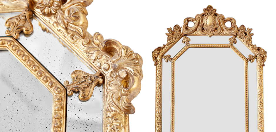 Зеркало Keppel Mirror Gold Зеркало Keppel Mirror Gold - Loft-Concept в Тюмени