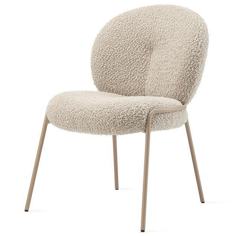 Стул Lyons Boucle Chair Бежевый Золотой Стул Lyons Boucle Chair Бежевый Золотой в Тюмени | Loft Concept