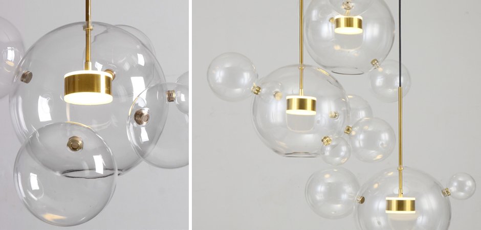 Люстра Bolle Circular Chandelier 14 BUBBLE Giopato & Coombes Люстра Bolle Circular Chandelier 14 BUBBLE Giopato & Coombes - Loft-Concept в Тюмени