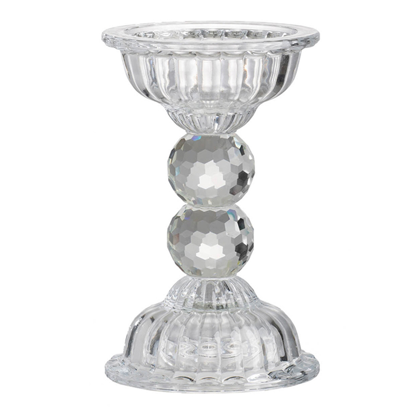 Подсвечник Manais Candlestick 23 Прозрачное Стекло Подсвечник Manais Candlestick 23 Прозрачное Стекло в Тюмени | Loft Concept