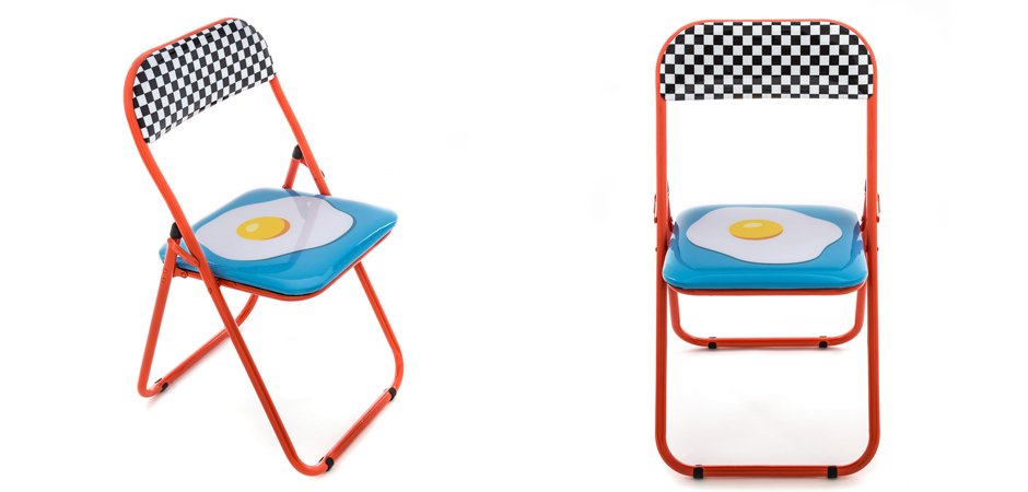 Стул Seletti Folding Chair Egg Стул Seletti Folding Chair Egg - Loft-Concept в Тюмени