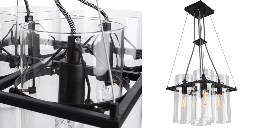 Люстра Glass Cylinder Chandelier Люстра Glass Cylinder Chandelier - Loft-Concept в Тюмени