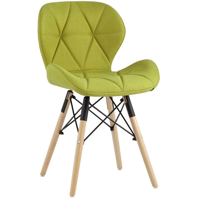 Стул Jeroen Chair Рогожка Цвет Лайм Лайм Древесина Черный Стул Jeroen Chair Рогожка Цвет Лайм Лайм Древесина Черный в Тюмени | Loft Concept