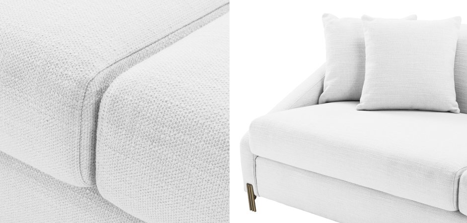 Диван Eichholtz Sofa Candice white Диван Eichholtz Sofa Candice white - Loft-Concept в Тюмени