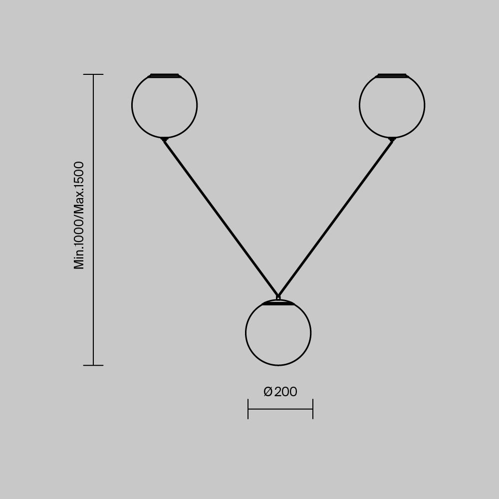 Подвесной светильник Twins 3000К 26Вт в Тюмени