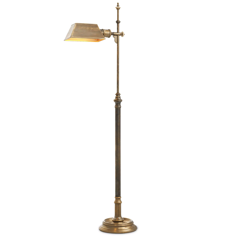 Торшер Eichholtz Floor Lamp Charlene Латунь Винтажная латунь Торшер Eichholtz Floor Lamp Charlene Латунь Винтажная латунь в Тюмени | Loft Concept