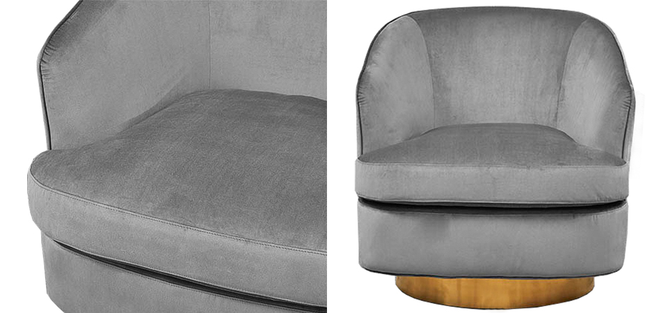 Кресло Stardust Armchair Grey Кресло Stardust Armchair Grey - Loft-Concept в Тюмени