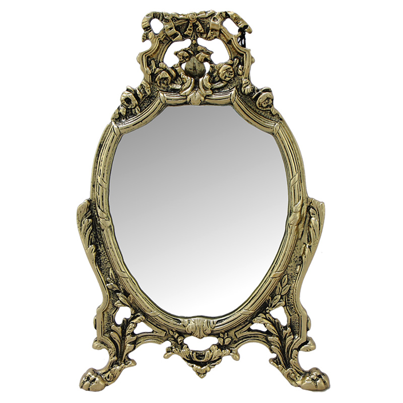 Зеркало настольное в бронзовой раме Majestic Bronze Mirrors Бронза Зеркало настольное в бронзовой раме Majestic Bronze Mirrors Бронза в Тюмени | Loft Concept