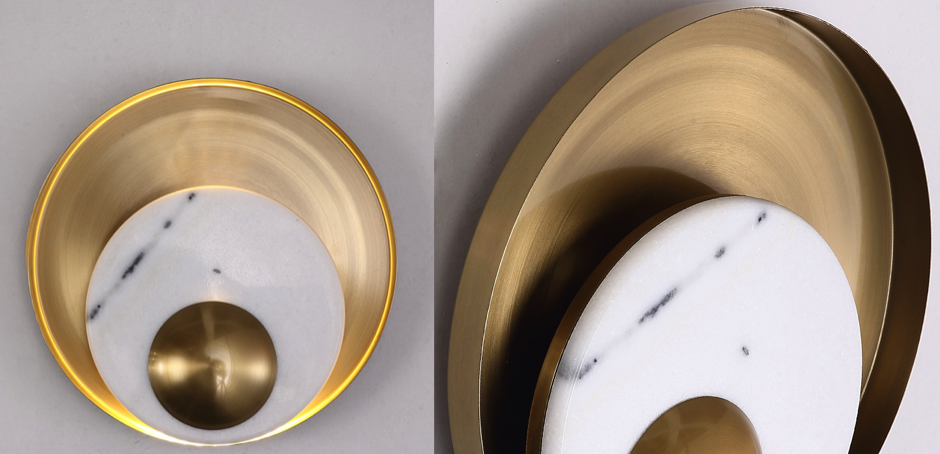 Бра Ginger & Jagger Pearl WALL LAMP round gold Бра Ginger & Jagger Pearl WALL LAMP round gold - Loft-Concept в Тюмени