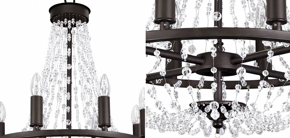 Люстра Brutal Crystal Chandelier 8 Люстра Brutal Crystal Chandelier 8 - Loft-Concept в Тюмени