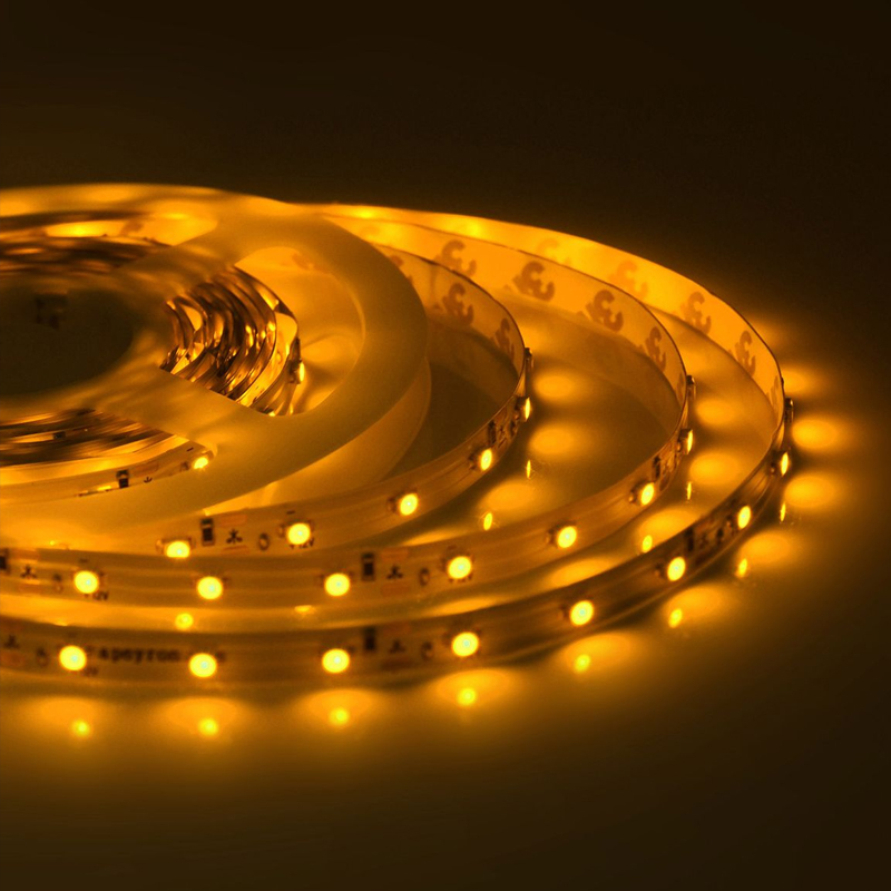 Светодиодная влагозащищенная лента 4,8W/m 60LED/m 3528SMD желтый 5M Белый Светодиодная влагозащищенная лента 4,8W/m 60LED/m 3528SMD желтый 5M Белый в Тюмени | Loft Concept