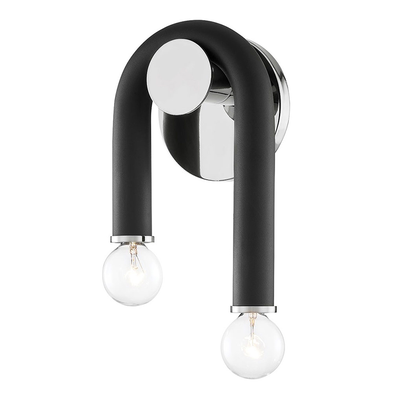 Бра Paulson floppy wall sconce chrome Черный Хром Бра Paulson floppy wall sconce chrome Черный Хром в Тюмени | Loft Concept