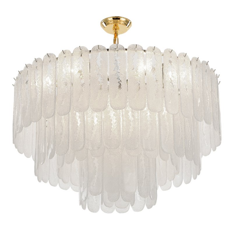 Люстра Chandelier Riveria II Латунь Прозрачный в Тюмени | Loft Concept 