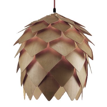 Подвесной светильник Crimea Pine Cone natural wood Подвесной светильник Crimea Pine Cone natural wood в Тюмени | Loft Concept
