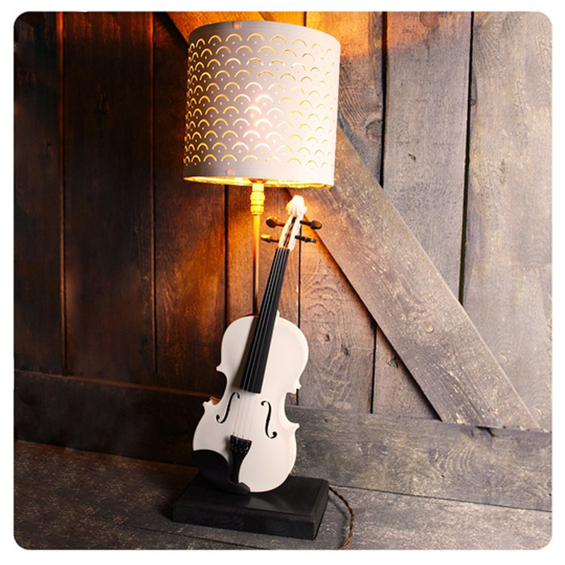 Настольная лампа Violin white Белый Настольная лампа Violin white Белый в Тюмени | Loft Concept