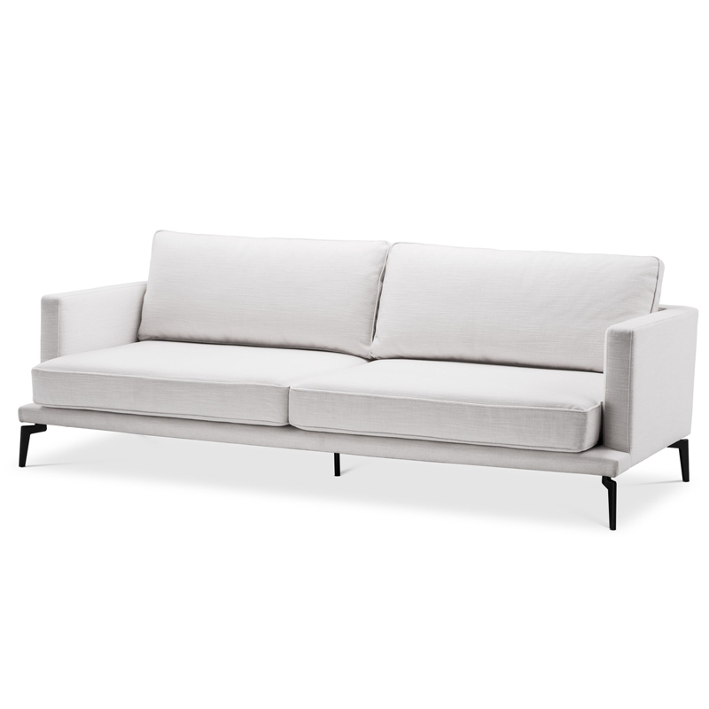 Диван Eichholtz Sofa Avenue 54 Белый Черный Диван Eichholtz Sofa Avenue 54 Белый Черный в Тюмени | Loft Concept