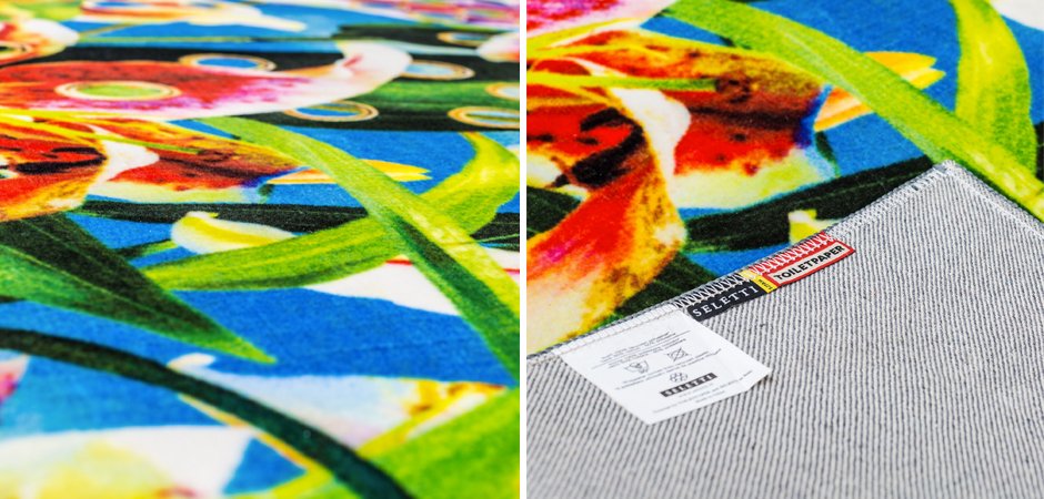 Ковер Seletti Rectangular Rug Flower with Holes - Loft-Concept в Тюмени