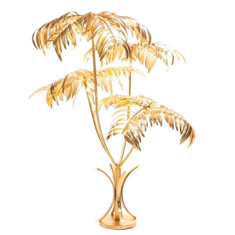 Торшер Golden Palm Floor Lamp Золотой Торшер Golden Palm Floor Lamp Золотой в Тюмени | Loft Concept