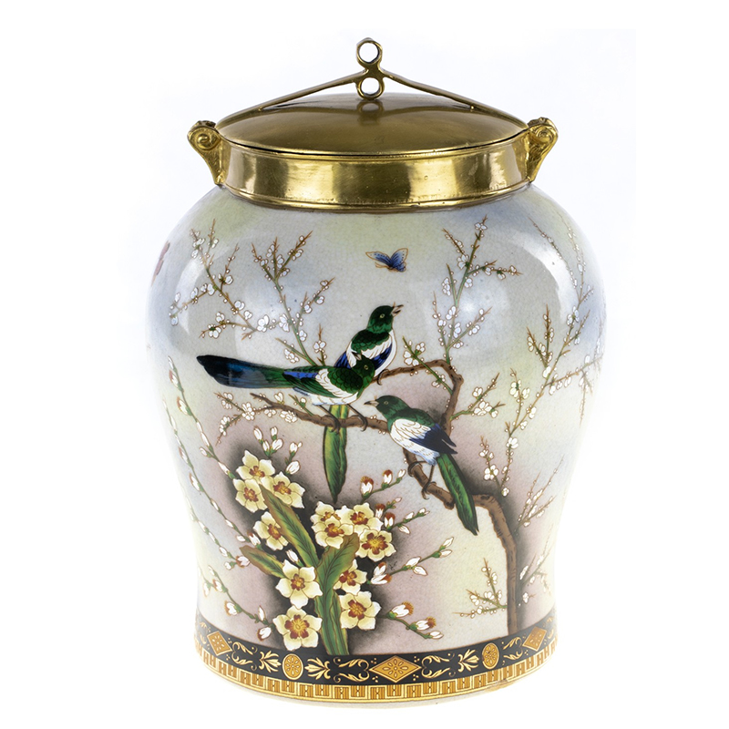 Ваза Magpies on Cherry Blossom Vase Золотой Мульти Ваза Magpies on Cherry Blossom Vase Золотой Мульти в Тюмени | Loft Concept