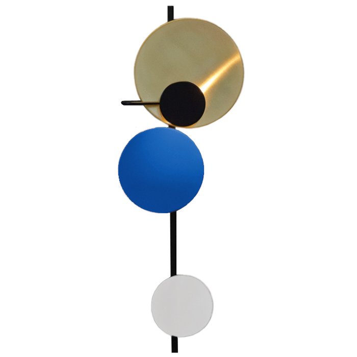 Бра PLANET LAMP METTE SCHELDE Латунь Белый Синий Черный Бра PLANET LAMP METTE SCHELDE Латунь Белый Синий Черный в Тюмени | Loft Concept