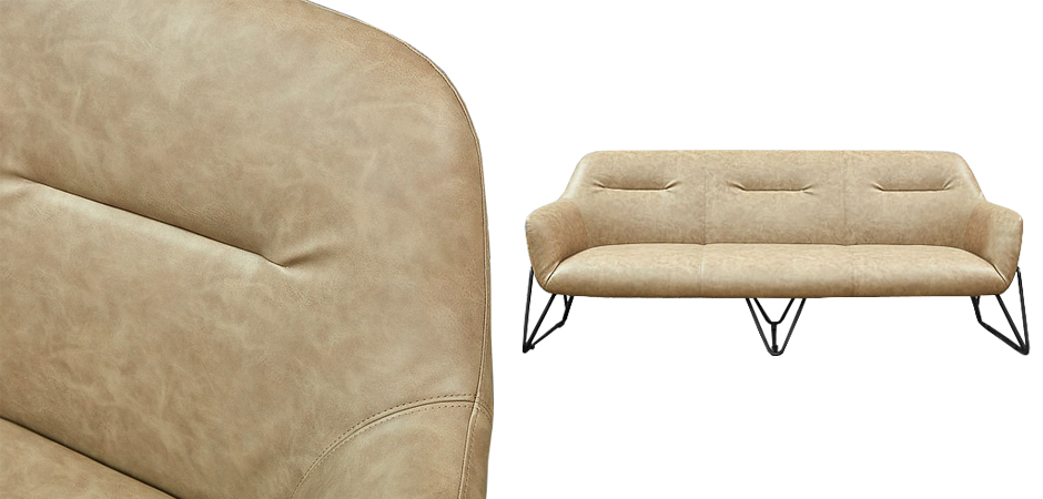Диван Triangular Legs Triple Sofa Диван Triangular Legs Triple Sofa - Loft-Concept в Тюмени