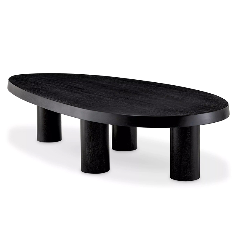 Кофейный стол Eichholtz Coffee Table Prelude Black Черный Кофейный стол Eichholtz Coffee Table Prelude Black Черный в Тюмени | Loft Concept