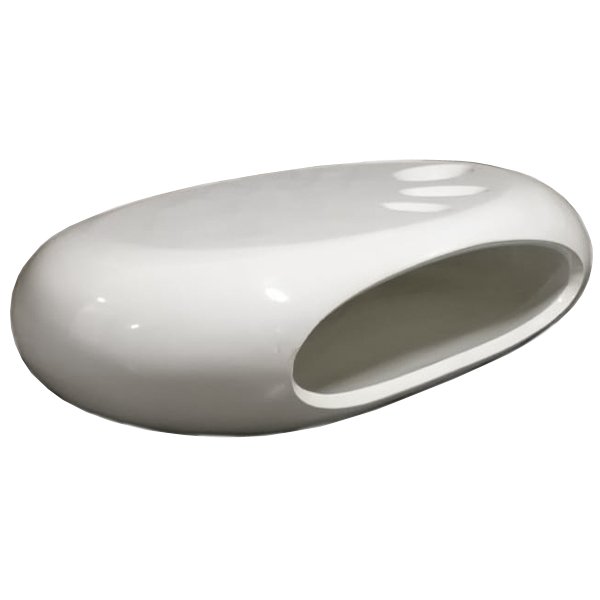 Кофейный стол Oval Capsule Белый Кофейный стол Oval Capsule Белый в Тюмени | Loft Concept