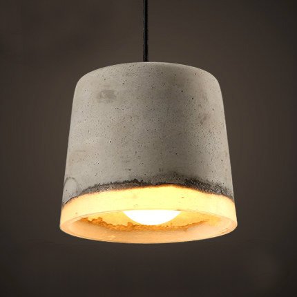Подвесной светильник Art Concrete Pendant №10 Серый в Тюмени | Loft Concept 