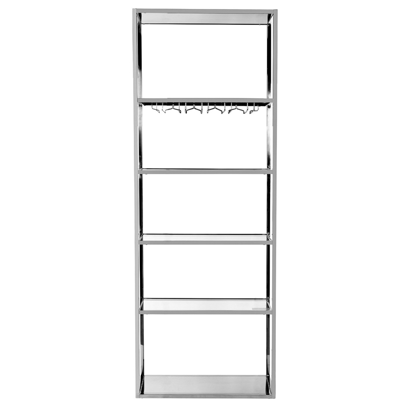 Стеллаж для хранения вина Raul Rack Chromium Прозрачный Хром Стеллаж для хранения вина Raul Rack Chromium Прозрачный Хром в Тюмени | Loft Concept