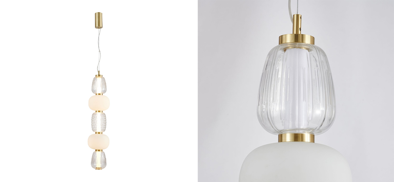 Подвесной светильник HANDLE GRAPE 90 см - фото