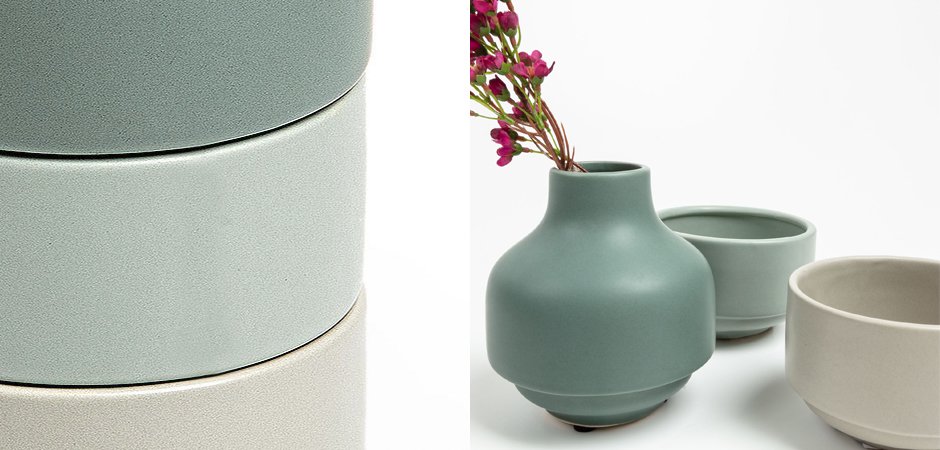 Ваза Milk Mint Ваза Milk Mint - Loft-Concept в Тюмени