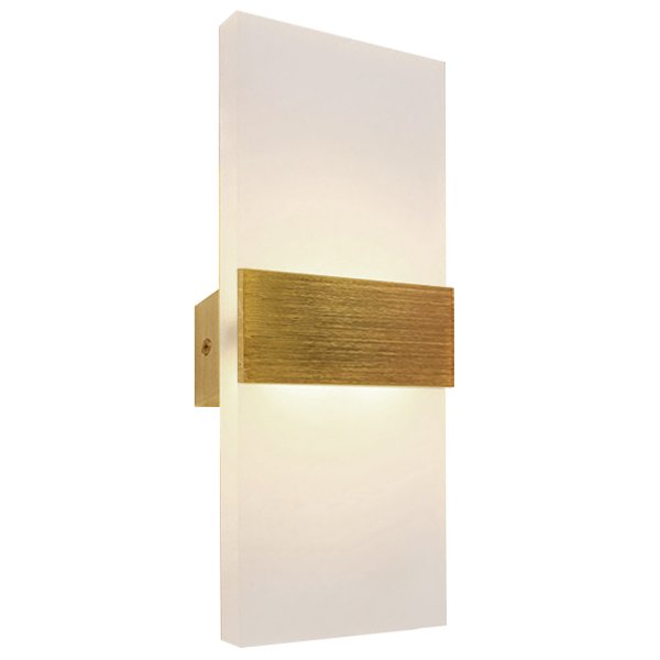 Бра Road Wall Light Gold Золотой Прозрачный белый Бра Road Wall Light Gold Золотой Прозрачный белый в Тюмени | Loft Concept
